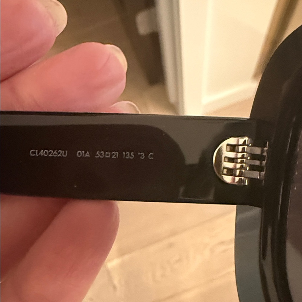 Celine Black Modern Sunglasses - Picture 6 of 6